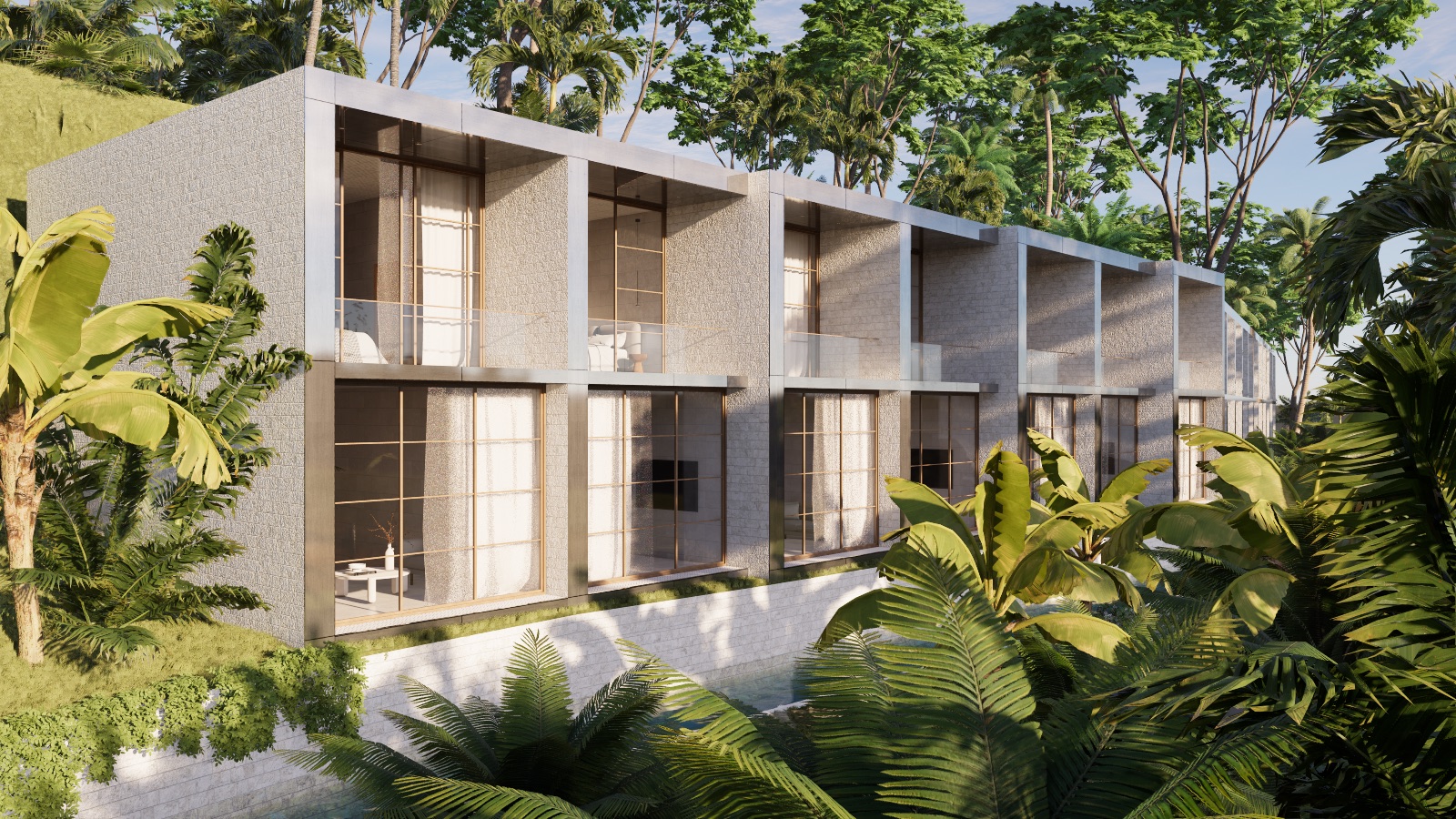 Hilltop Citadel townhouse with plunge pool
